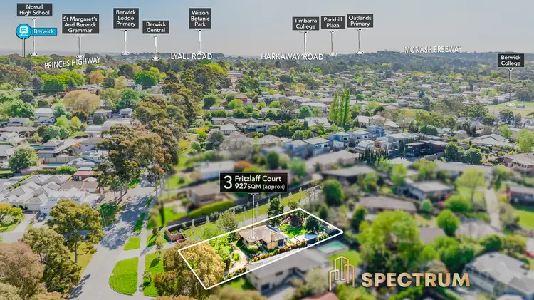 Third view of Homely land listing, 3 Fritzlaff Court, Berwick VIC 3806