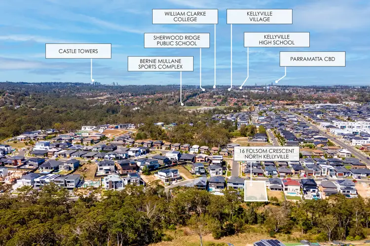 Third view of Homely land listing, 16 Folsom Crescent, North Kellyville NSW 2155