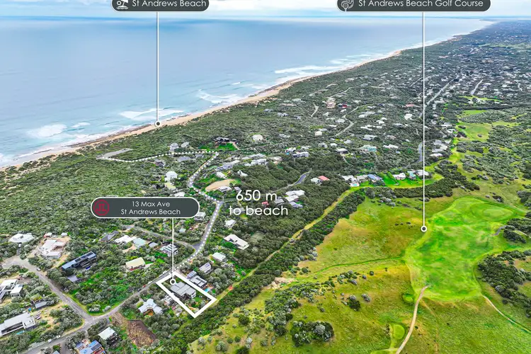 Third view of Homely house listing, 13 Max Avenue, St Andrews Beach VIC 3941
