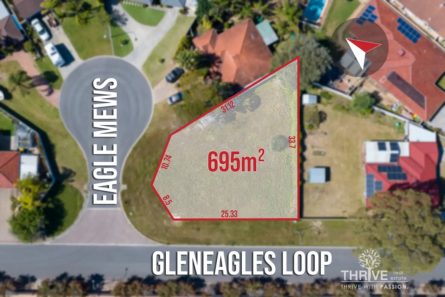 Main view of Homely land listing, 2 Eagle Mews, Cooloongup WA 6168