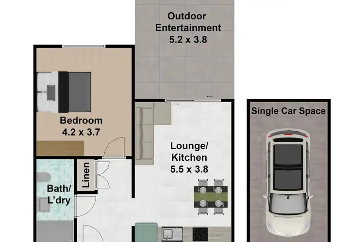 Fifth view of Homely apartment listing, 205/40D Somerset Avenue, Narellan NSW 2567