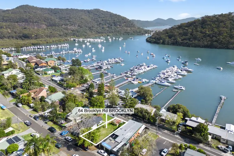 Main view of Homely land listing, 64 Brooklyn Road, Brooklyn NSW 2083