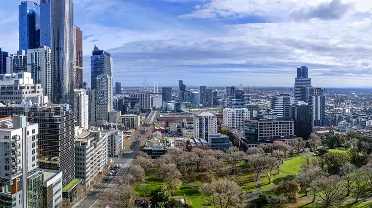 Third view of Homely apartment listing, 2310/350 William Street, Melbourne VIC 3000