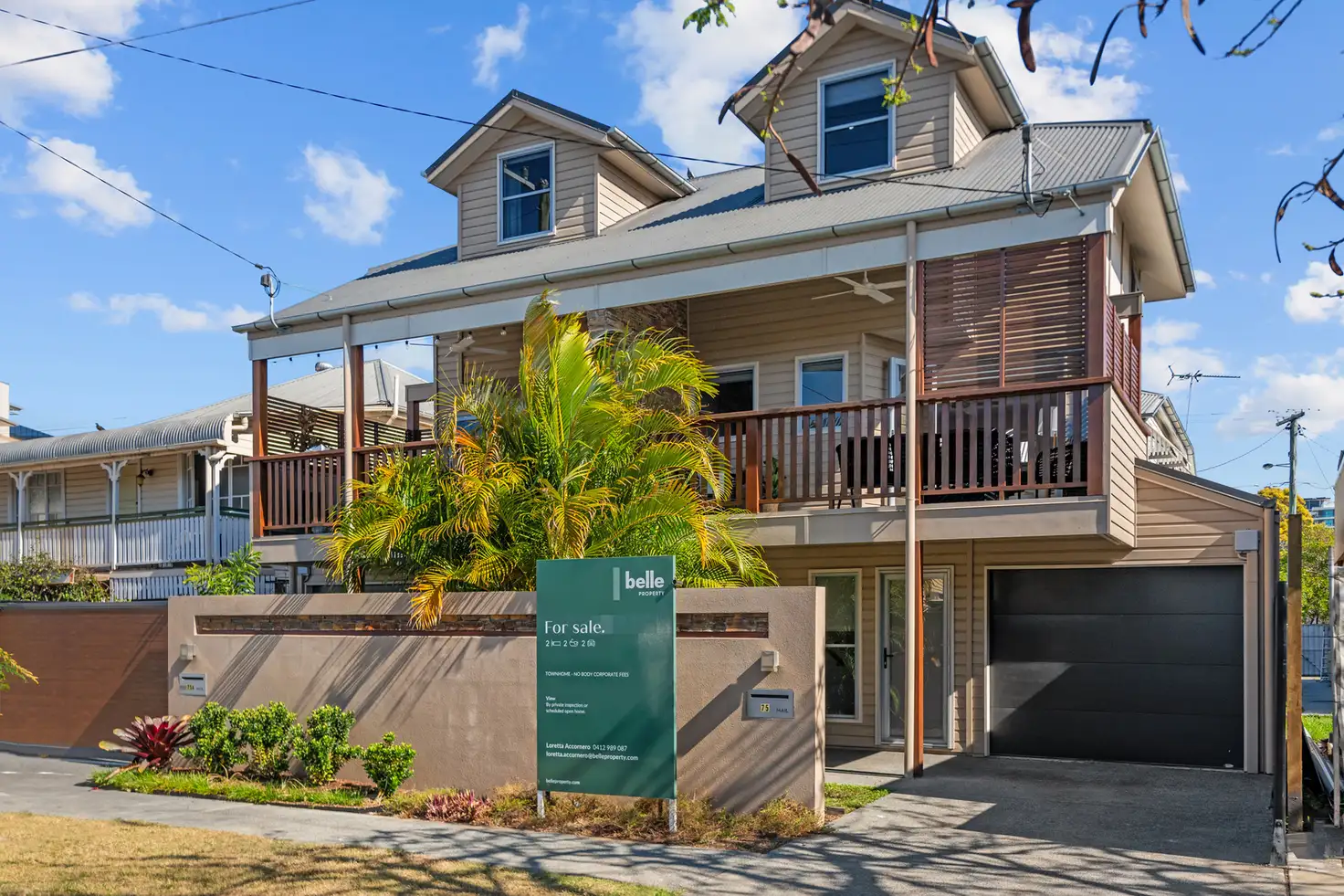 Main view of Homely townhouse listing, 75 Kent Street, Hamilton QLD 4007