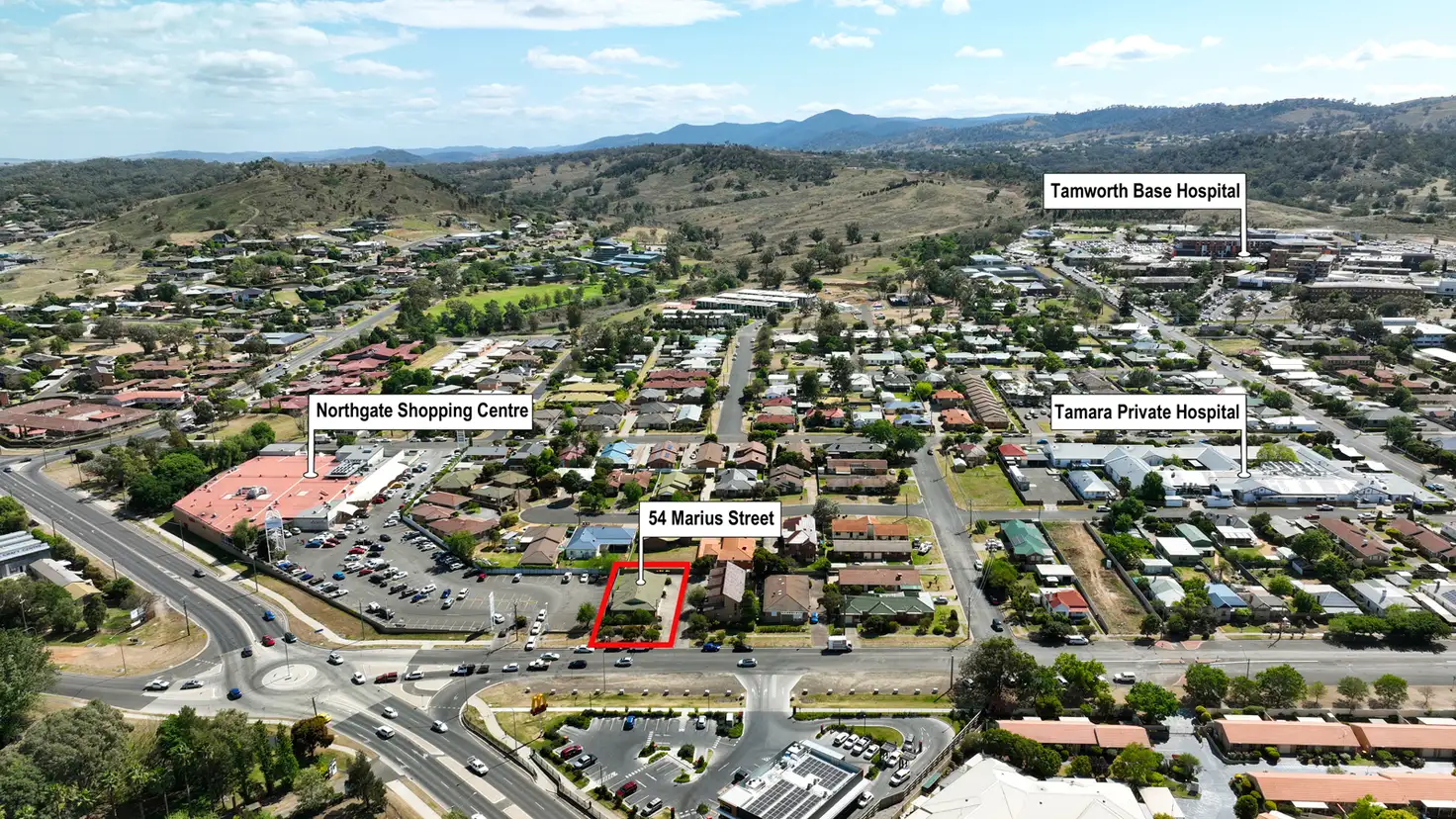 Main view of Homely block of units listing, 54 Marius Street, Tamworth NSW 2340