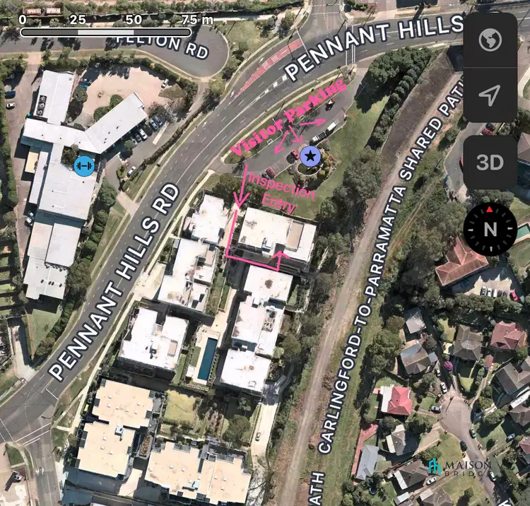 Third view of Homely apartment listing, 50/294-302 Pennant Hills Road, Carlingford NSW 2118