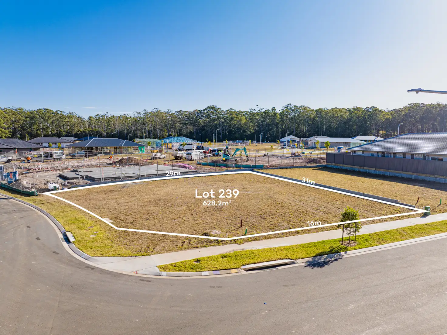 Main view of Homely land listing, Lot 239 Mare Avenue, Thrumster NSW 2444