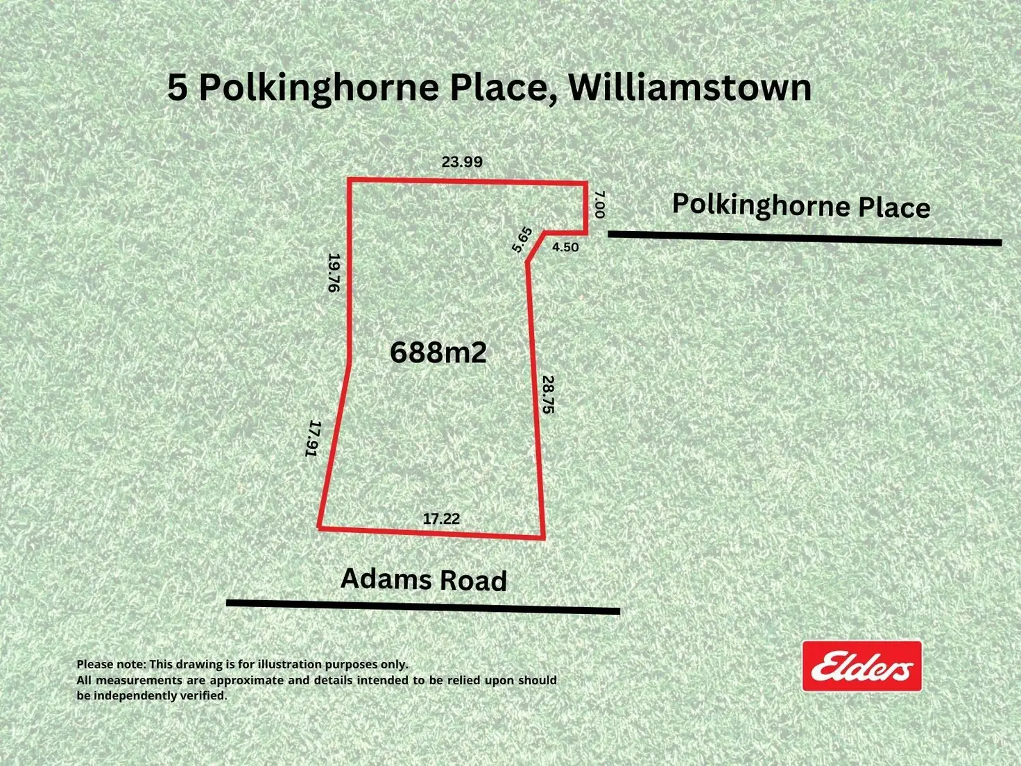 Main view of Homely land listing, 5 Polkinghorne Place, Williamstown SA 5351