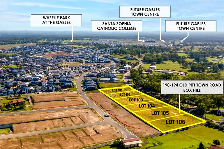 Sixth view of Homely land listing, LOT 102, 190 - 194 Old Pitt Town Road, Box Hill NSW 2765
