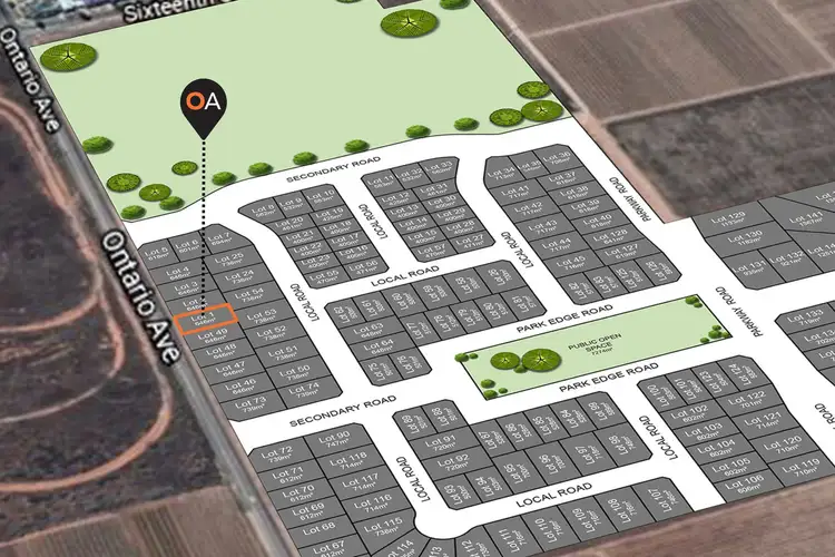 Main view of Homely land listing, LOT 1, Pinnacle E Ontario Avenue, Mildura VIC 3500