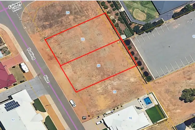 Second view of Homely land listing, 20 + 22 Putting Rise, Northam WA 6401