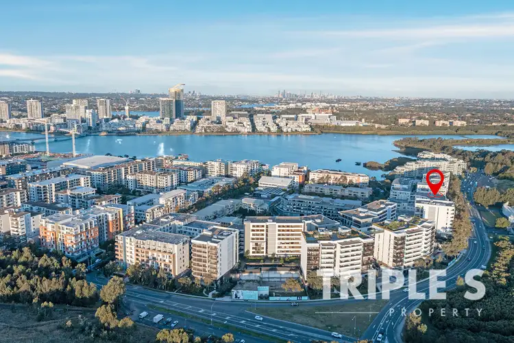 Second view of Homely apartment listing, 703/1 The Piazza, Wentworth Point NSW 2127