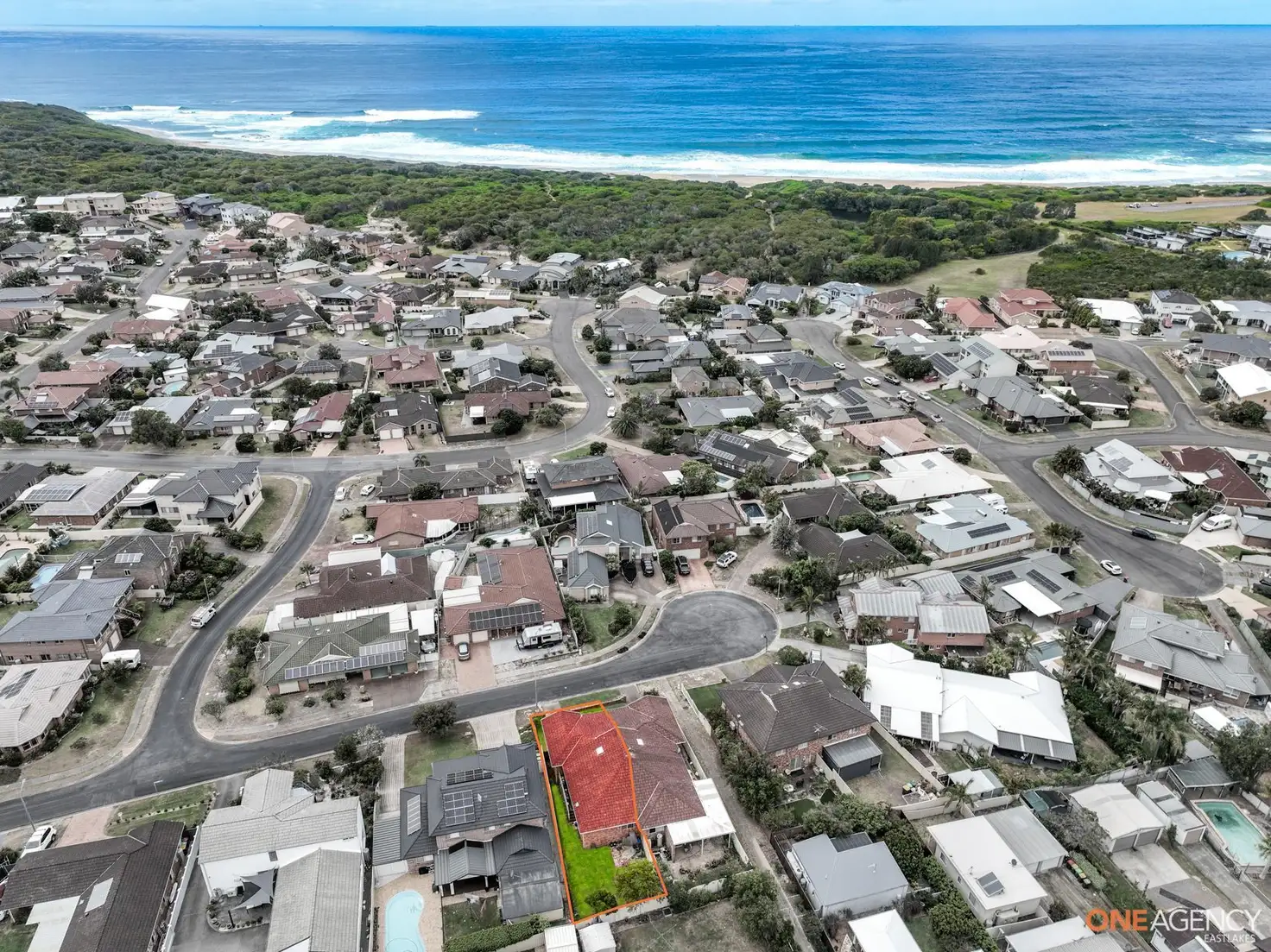 Main view of Homely semi-detached listing, 26a Seaspray Close, Caves Beach NSW 2281