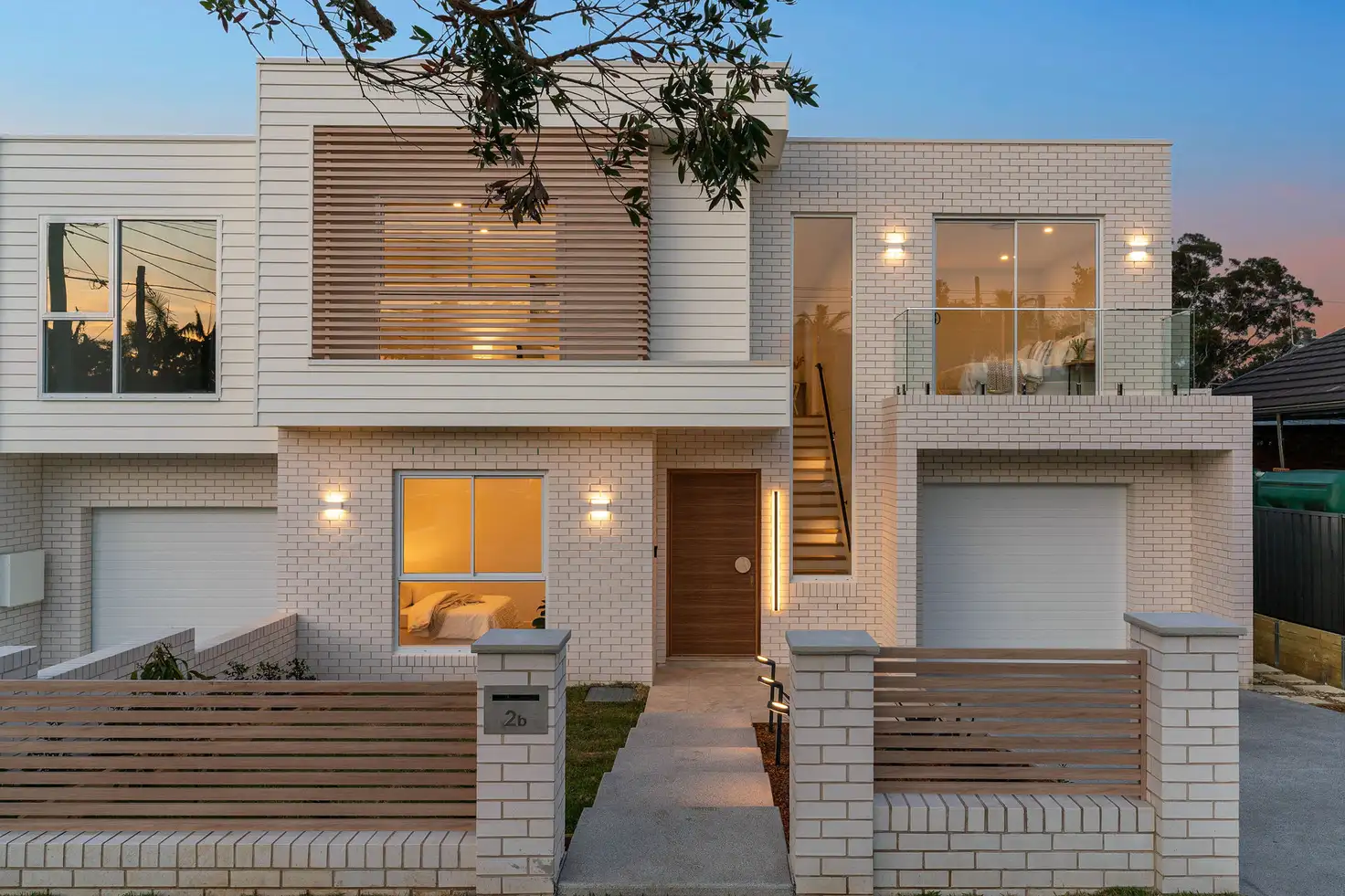 Main view of Homely semi-detached listing, 2b Bunarba Road, Gymea Bay NSW 2227