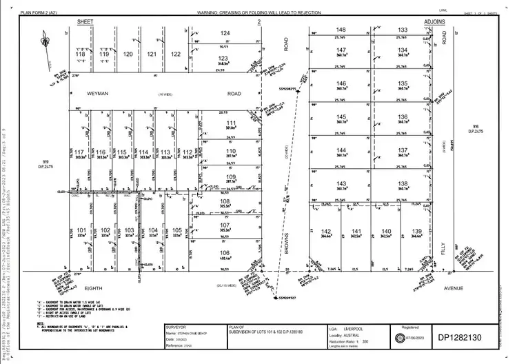 LOT 116, 35-45 Eighth Avenue, Austral NSW 2179