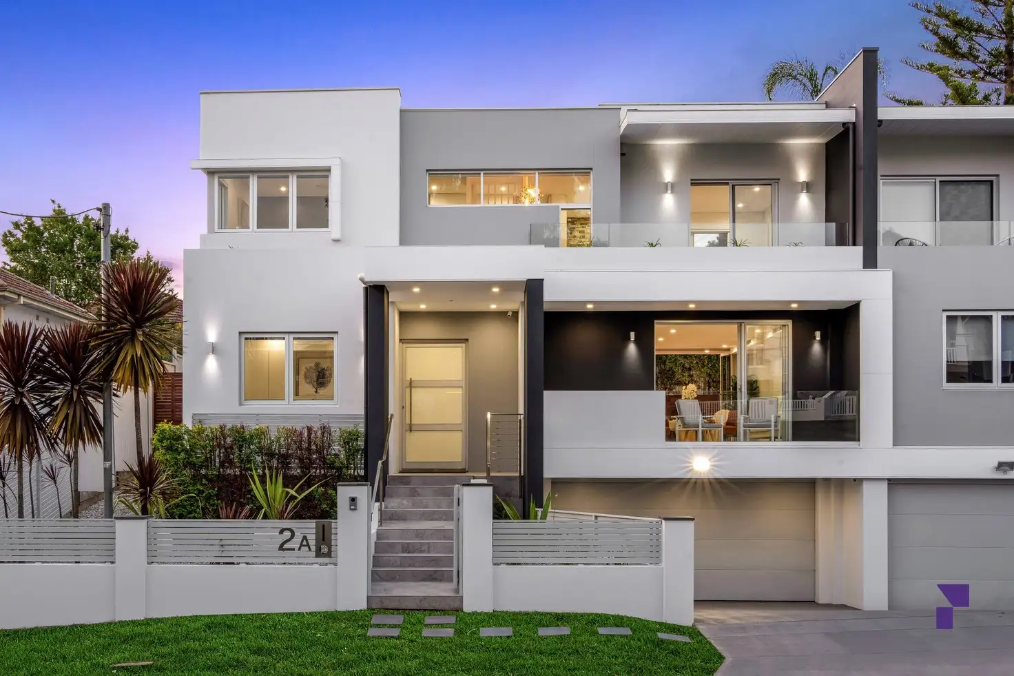 Main view of Homely semi-detached listing, 2A Sealy Street, Mount Lewis NSW 2190