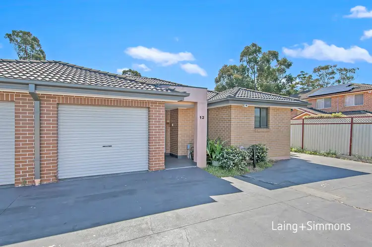 Main view of Homely villa listing, 12/33 O’brien Street, Mount Druitt NSW 2770