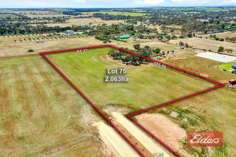 Main view of Homely land listing, LOT 75 Parkers Road, Gawler Belt SA 5118