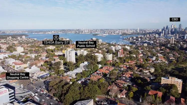 Second view of Homely apartment listing, 15/40A Barry Street, Neutral Bay NSW 2089