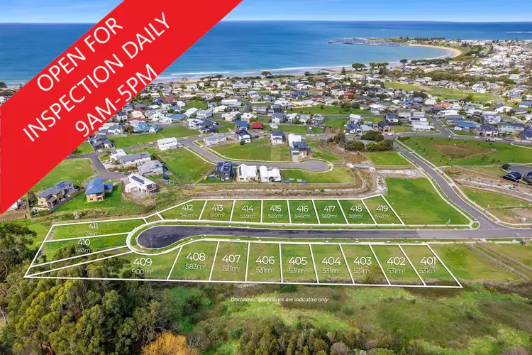 Main view of Homely land listing, LOT 401-419 Ocean View Court, Apollo Bay VIC 3233