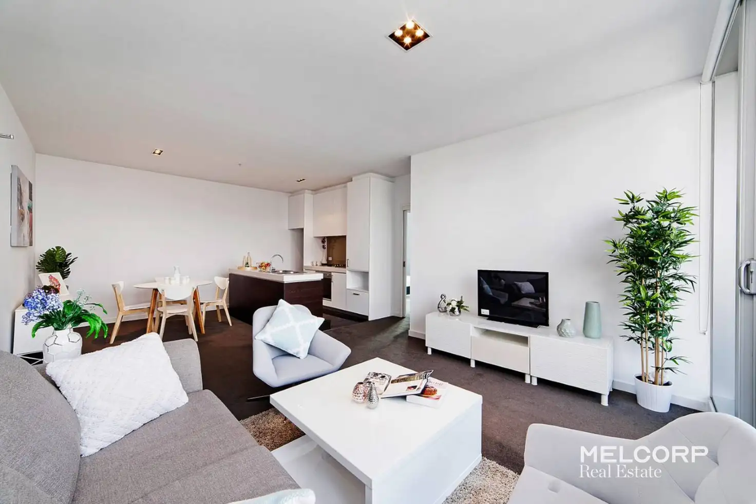 Main view of Homely apartment listing, 2302/483 Swanston Street, Melbourne VIC 3000