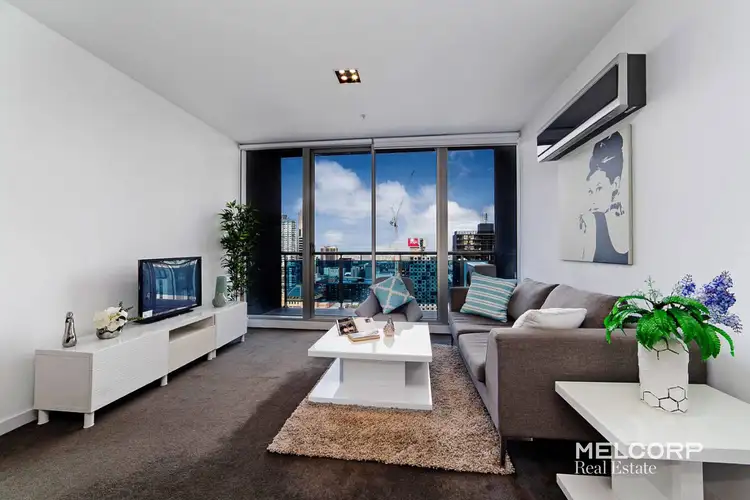 Second view of Homely apartment listing, 2302/483 Swanston Street, Melbourne VIC 3000