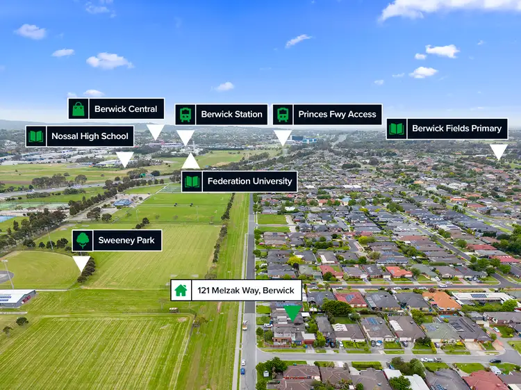Second view of Homely house listing, 121 Melzak Way, Berwick VIC 3806