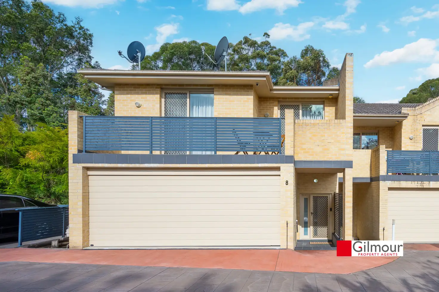 Main view of Homely townhouse listing, 8/17 Graham Crescent, Baulkham Hills NSW 2153