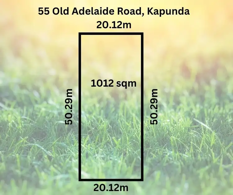 Main view of Homely land listing, 55 Old Adelaide Road, Kapunda SA 5373
