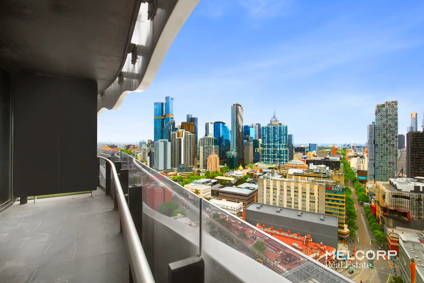 Main view of Homely apartment listing, 2414/555 Swanston Street, Carlton VIC 3053