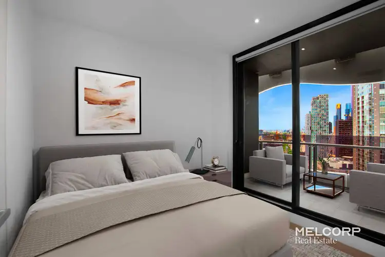Third view of Homely apartment listing, 2414/555 Swanston Street, Carlton VIC 3053