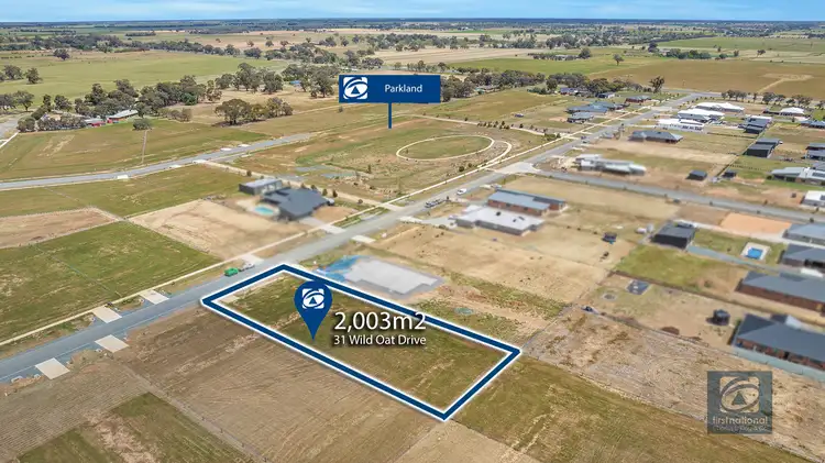 Main view of Homely land listing, 31 Wild Oat Drive (lot 44 Echuca Fields), Echuca VIC 3564