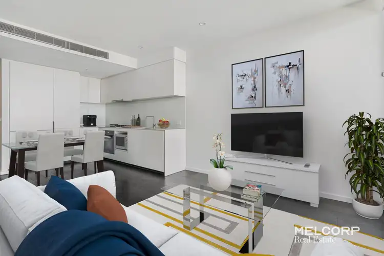 Second view of Homely apartment listing, 1701/151 Berkeley Street, Melbourne VIC 3000