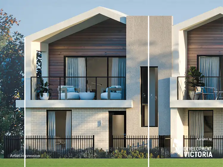 Main view of Homely townhouse listing, Lot 101/Cnr Bridge Road & Coxon Street, Officer VIC 3809