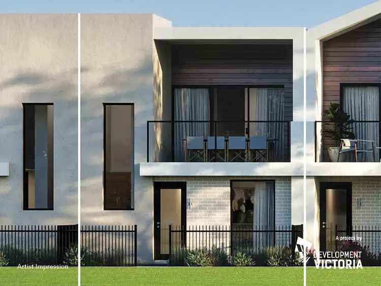 Main view of Homely townhouse listing, Lot 105/Cnr Bridge Road & Coxon Street, Officer VIC 3809