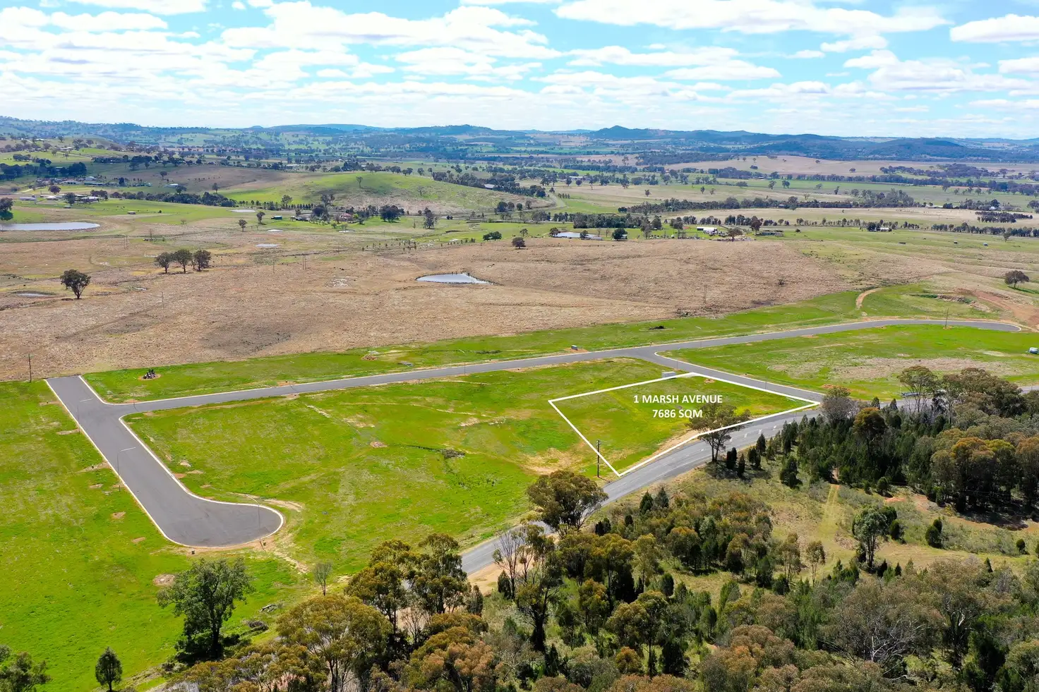 Main view of Homely land listing, 1 Marsh Avenue, Mudgee NSW 2850