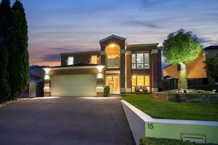 Second view of Homely house listing, 15 Morgan Place, Beaumont Hills NSW 2155