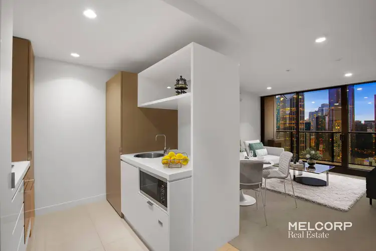 Second view of Homely apartment listing, 3101/33 MacKenzie Street, Melbourne VIC 3000