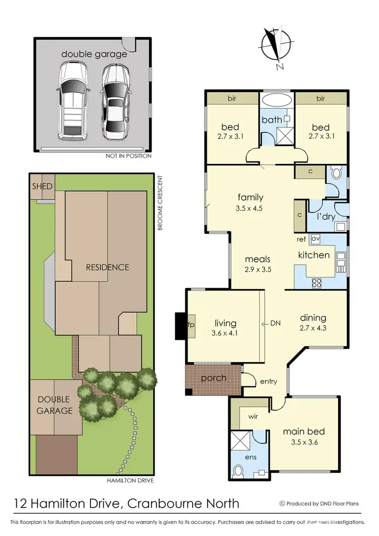 Second view of Homely house listing, 12 Hamilton Drive, Cranbourne North VIC 3977