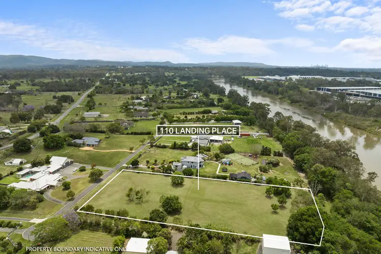 Main view of Homely land listing, 110 Landing Place, Moggill QLD 4070