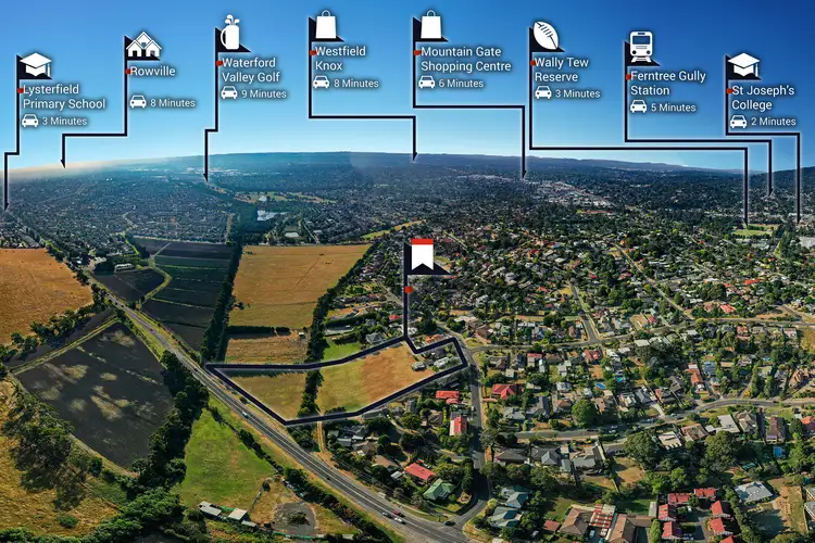 Fourth view of Homely land listing, LOT 3, 17 Allora Avenue, Ferntree Gully VIC 3156