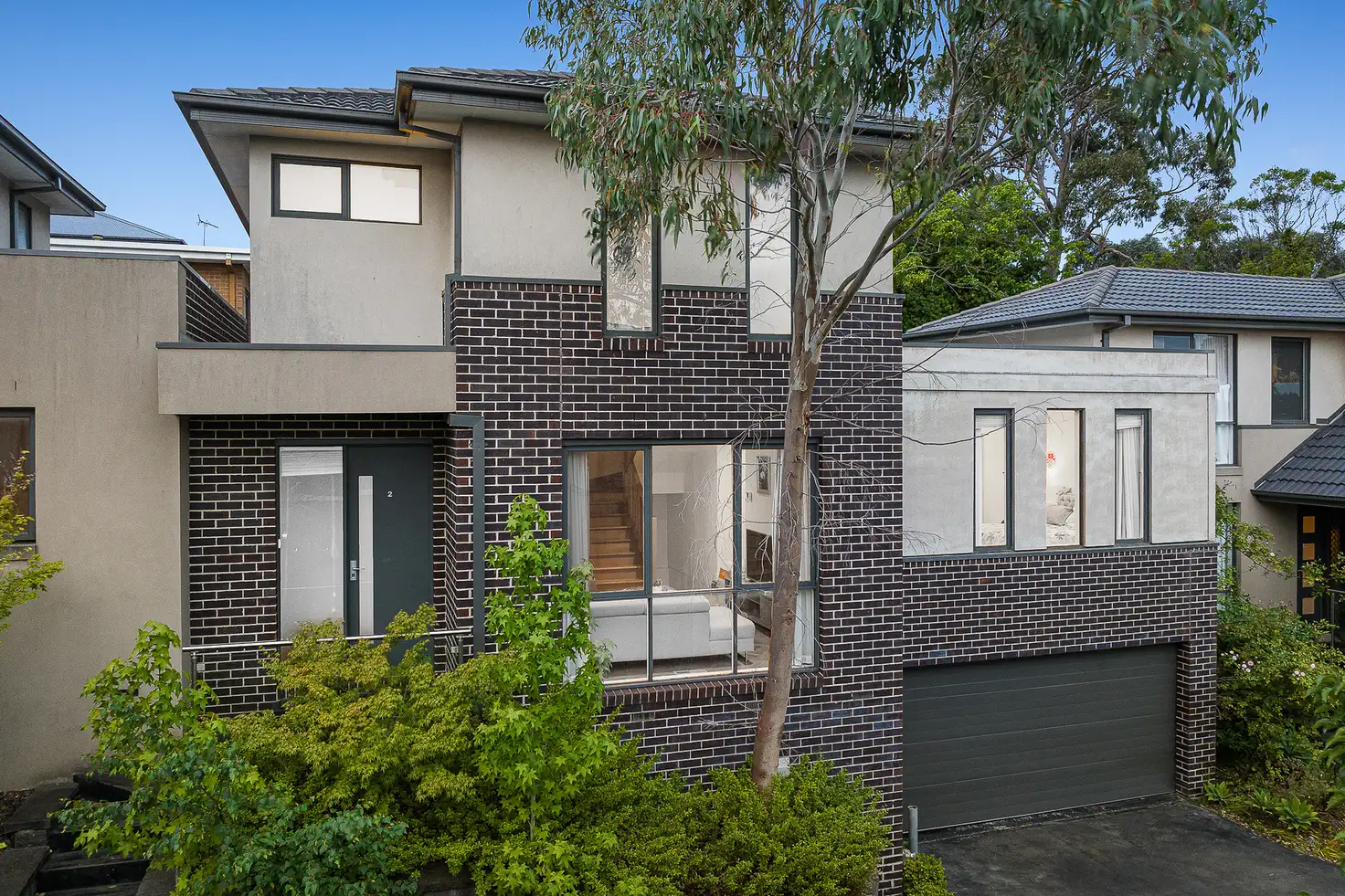 Main view of Homely townhouse listing, 2/16-18 Whittens Lane, Doncaster VIC 3108