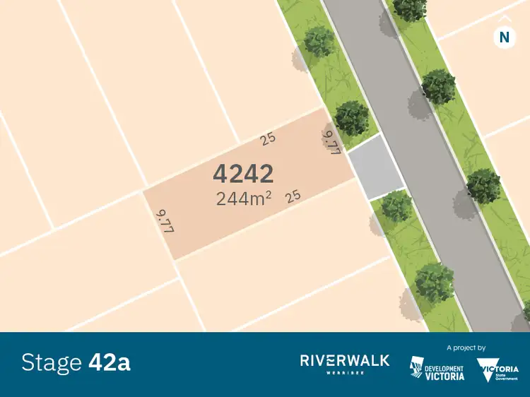 Main view of Homely land listing, LOT 4242 Toby Street, Werribee VIC 3030