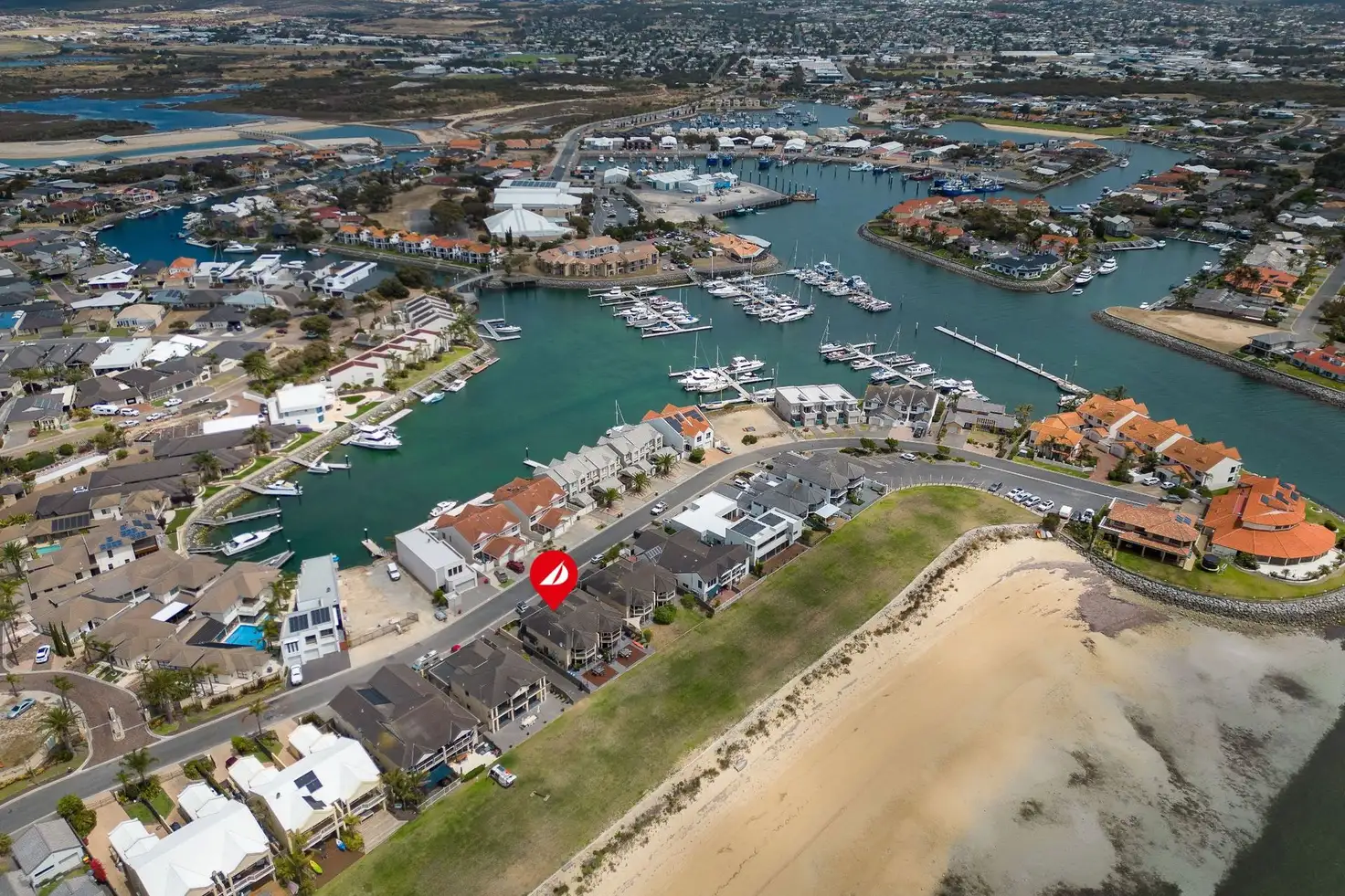 Main view of Homely townhouse listing, 1/16 South Point Drive, Port Lincoln SA 5606