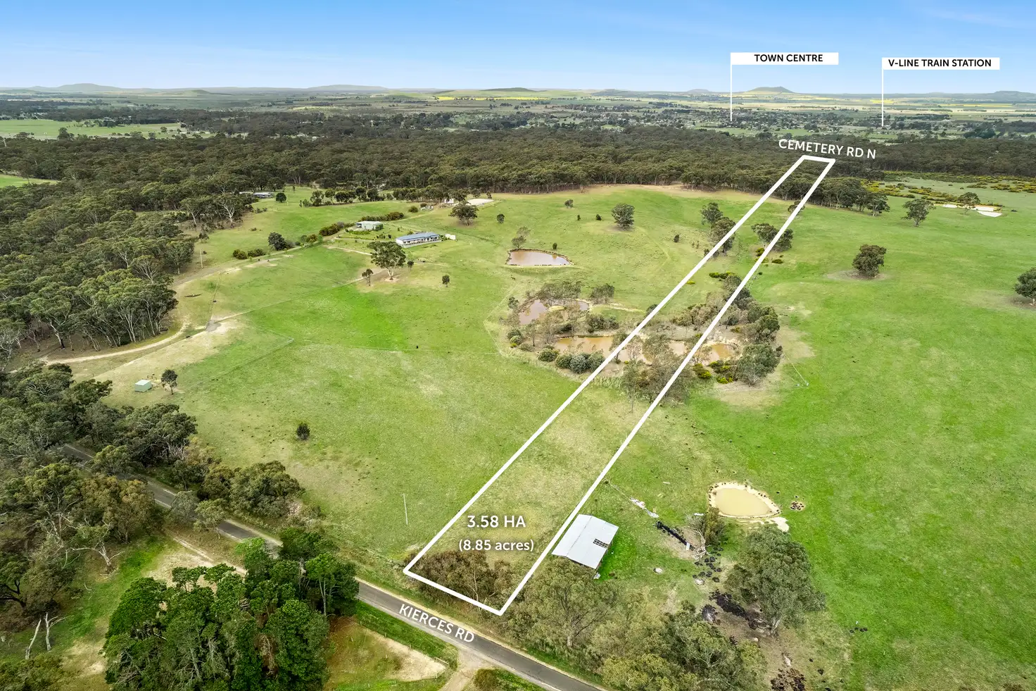 Main view of Homely land listing, CA26D/135 Kierces Road, Clunes VIC 3370