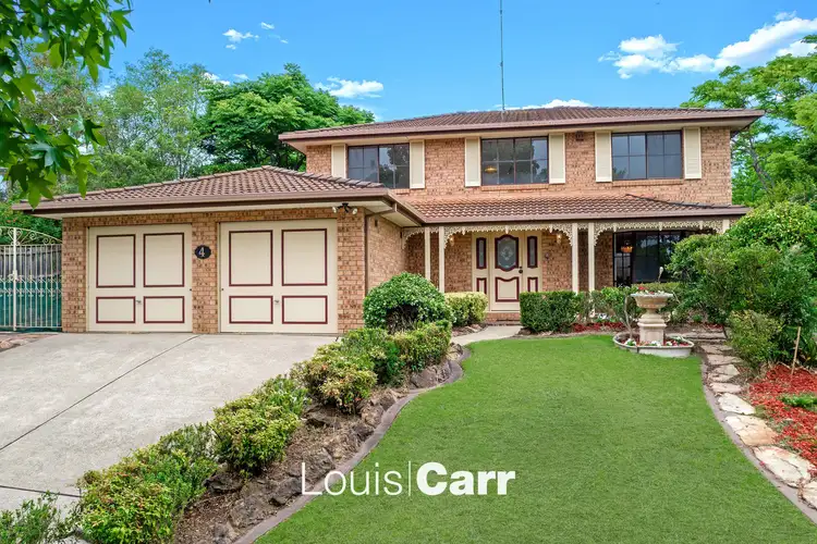 4 Drawbridge Place, Castle Hill NSW 2154