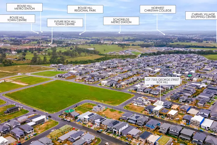 Third view of Homely land listing, LOT 7305 George Street, Box Hill NSW 2765