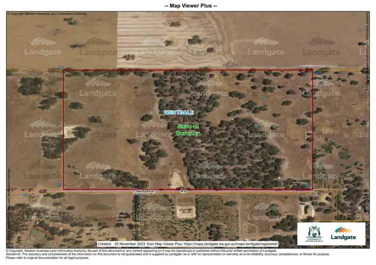 Main view of Homely rural property listing, 159 Plantation Drive, Westdale WA 6304