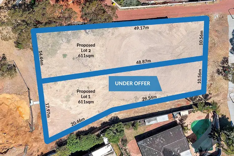 Main view of Homely land listing, 3A Hamer Avenue, Wembley Downs WA 6019