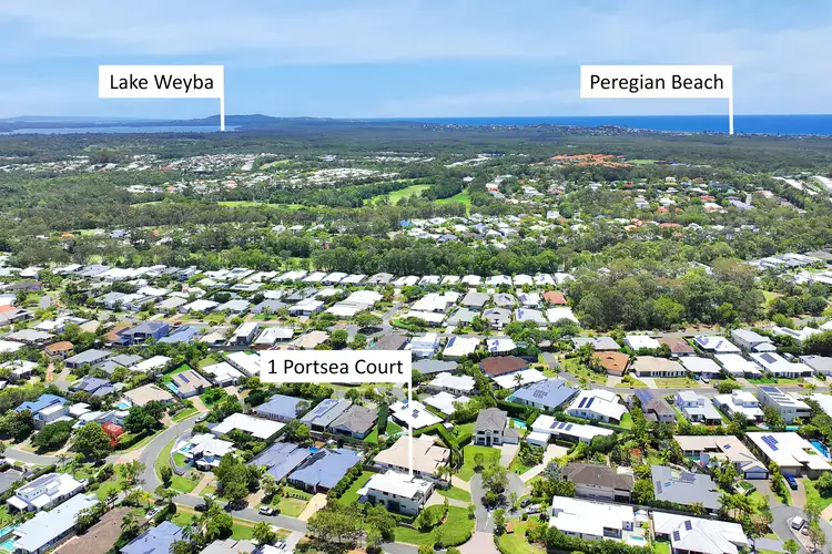 Second view of Homely house listing, 1 Portsea Court, Peregian Springs QLD 4573